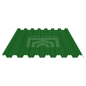 Профнастил НС44-1000 окрашенный Зеленый мох (RAL 6005) 0,65 мм