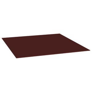 Лист оцинкованный окрашенный Коричнево-красный (RAL 3011) 0.45х1250мм