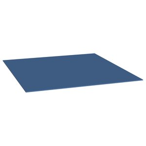 Лист оцинкованный окрашенный Голубой (RAL 5012) 0.45х1250мм