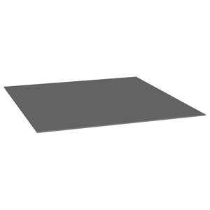 Лист оцинкованный окрашенный Темно-алюминиевый (RAL 9007) 0.45х1250мм
